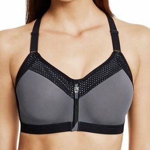 WACOAL | Zip Front Underwire Sports Bra